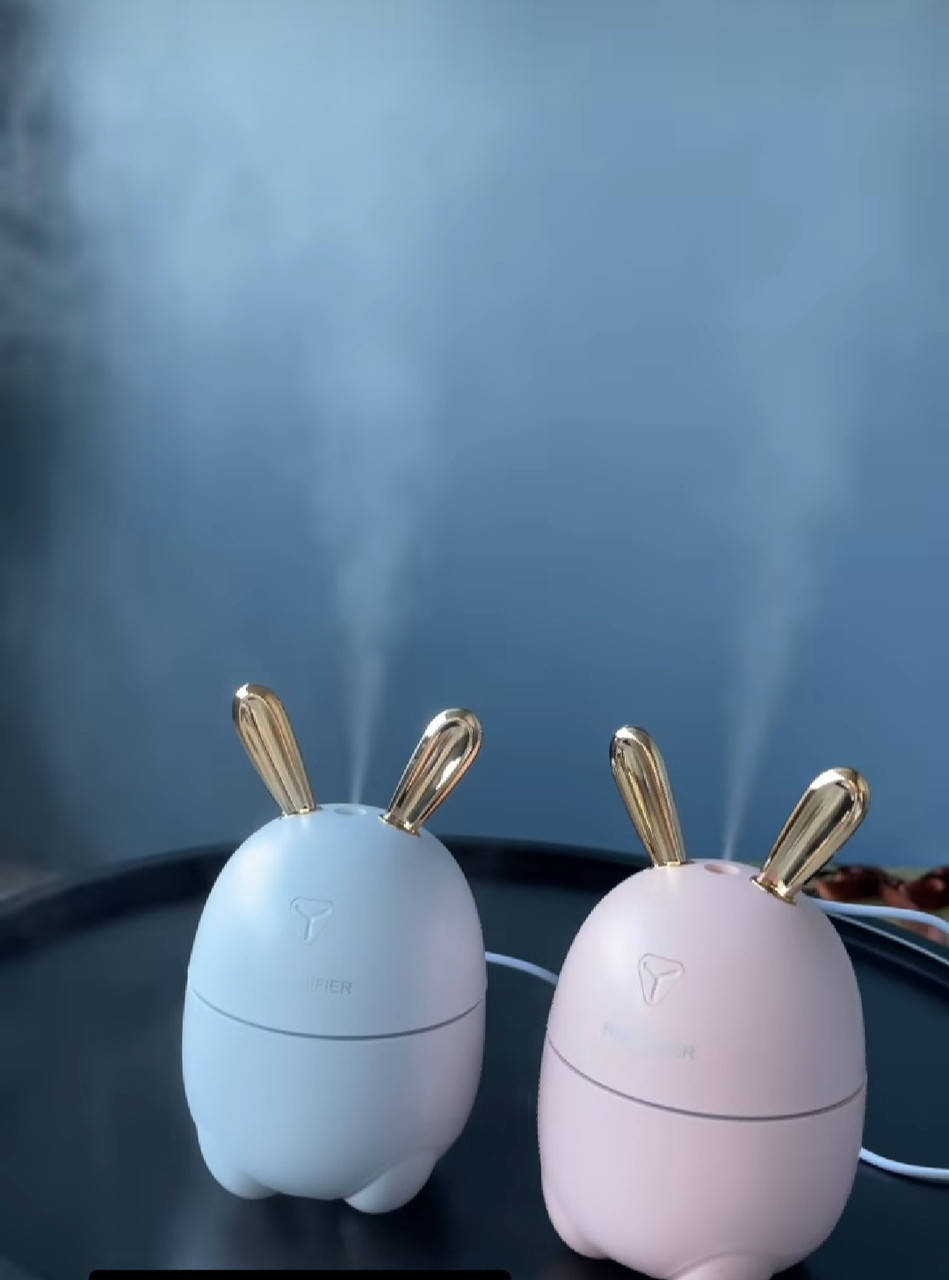 

Увлажнитель воздуха Зайка белыйЗволожувач повітря + нічник 2в1 "Зайка" білий