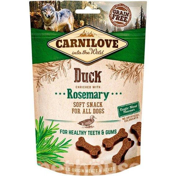 

Carnilove Dog Semi Moist утка, розмарин, здоровье зубов и десен, 200g