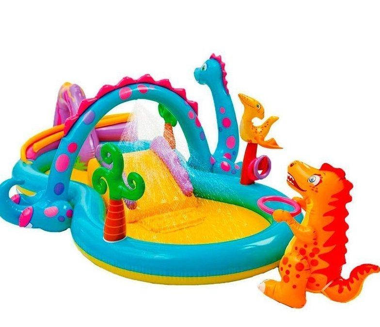 

Надувной игровой центр Intex 57135 «Планета динозавров», 333 х 229 х 112 см