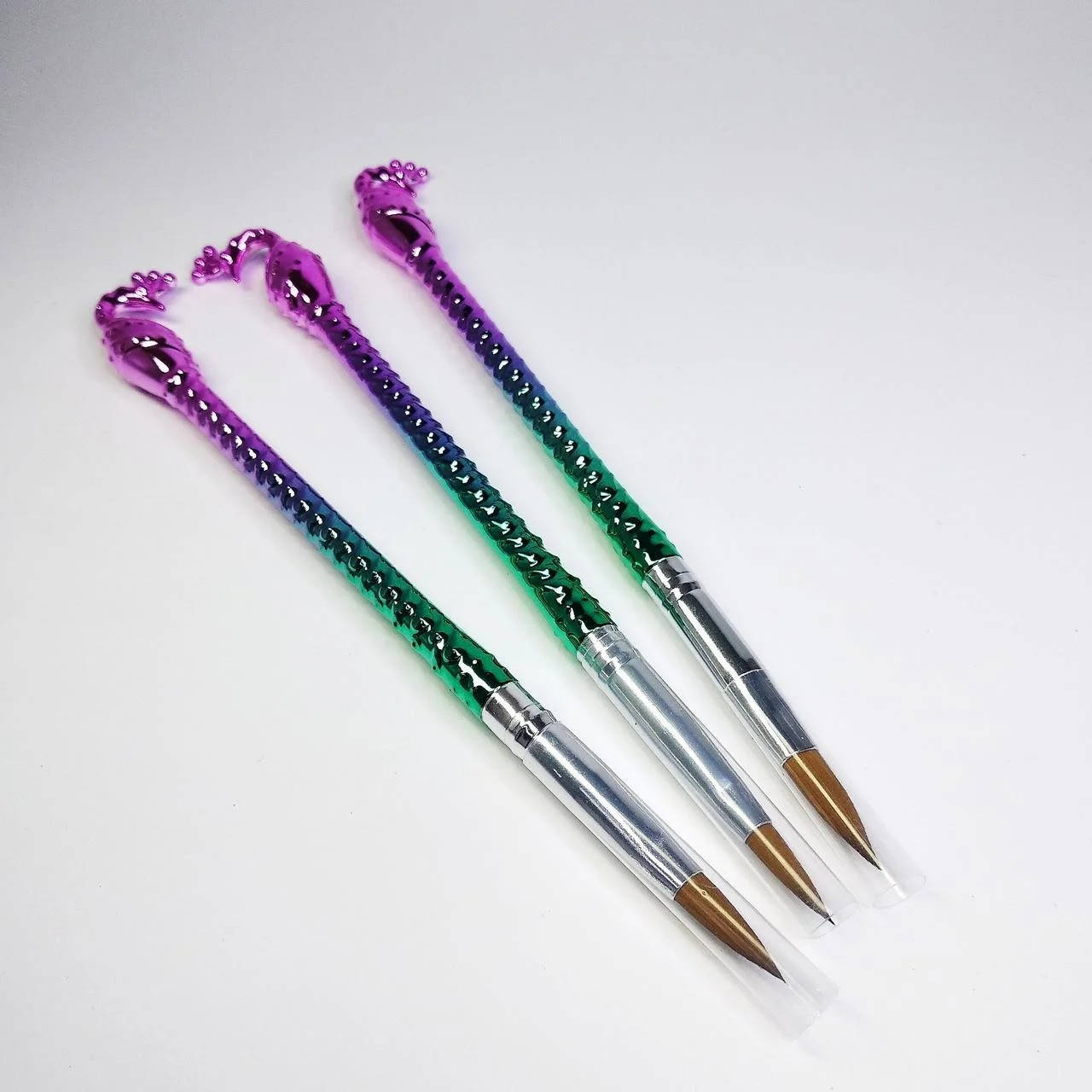 

Набор кистей для акрила и росписи ногтей, 3шт