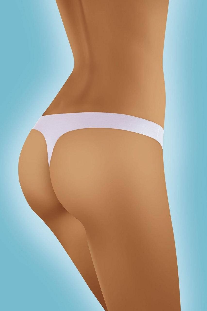 

Хлопковые трусики стринг с бесшовными краями 9101 Nelly от Jasmine lingerie L, бежевый
