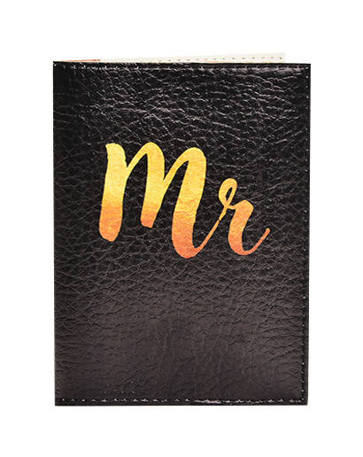 

Обложка на Паспорт Mr Mrs