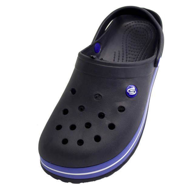 

Мужские кроксы синие сабо "прогресс Crocs" с большими дырками для вентиляции 46, Синий