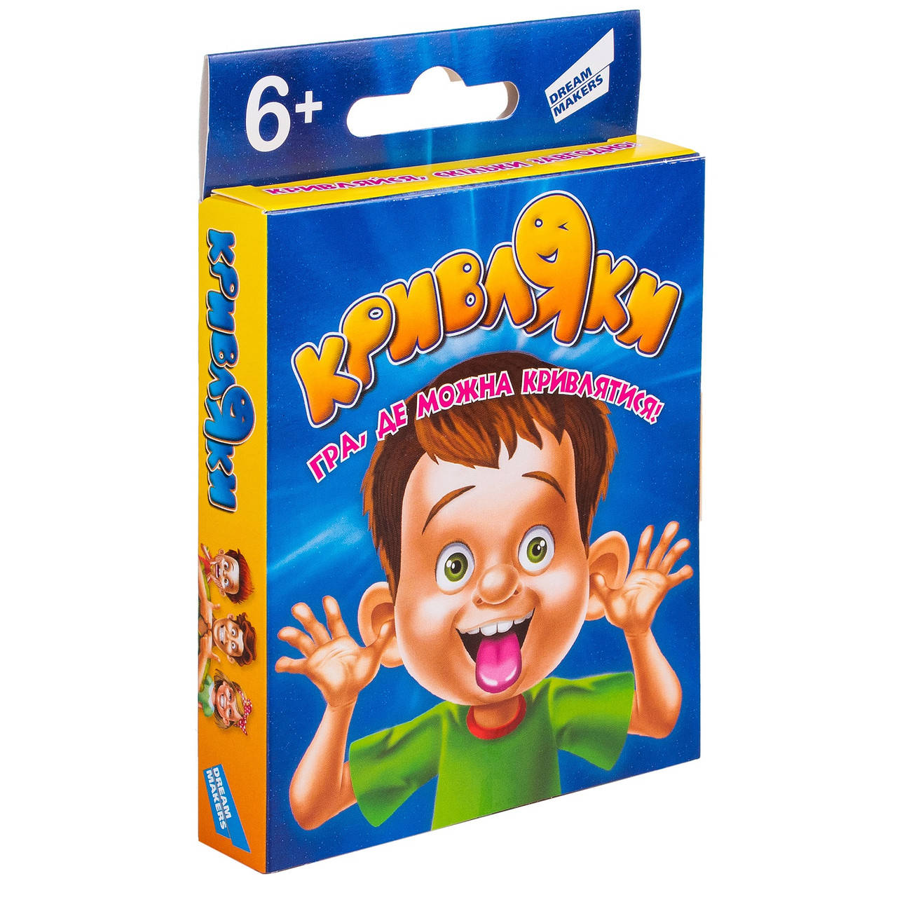 

Игра детская настольная DREAM MAKERS "Кривляки +" (2006C_UA)