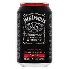 

Jack Daniel's & Cola 330 ml 5% Alk