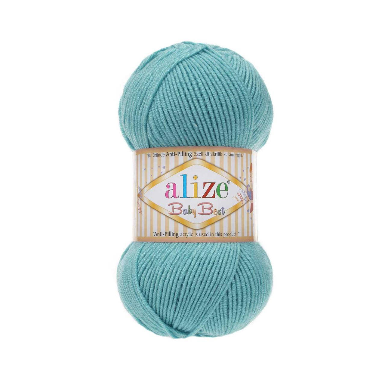 

Alize BABY BEST лазурный № 164, Лазурний