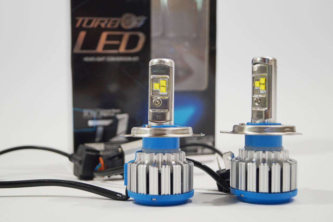 

Светодидные автолампы Turbo T1 H4