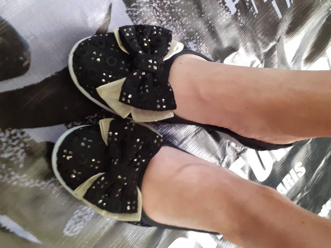 

Балетки мокасины льняные тапки женские тестильные 36 37