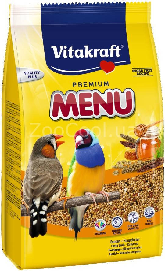 

Корм для экзотических птиц Vitakraft Menu Vital