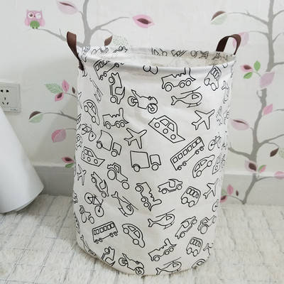 

Корзина для игрушек Транспорт, Белый