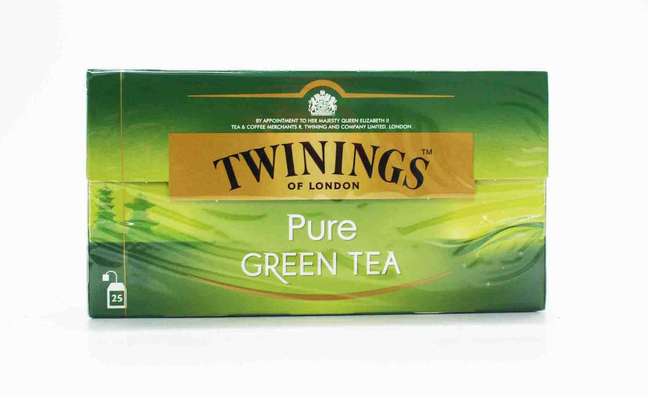 

Чай зелений Твайнінгс Twinings Pure Green Tea 25пак.