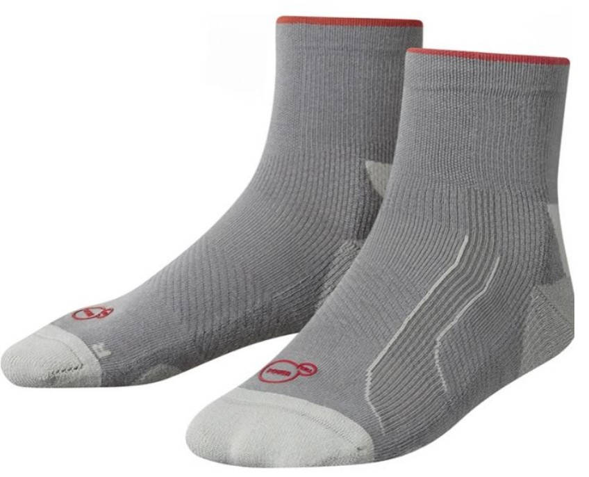 

Носки для бега Puma Performance + R Light Quarter серые EU 39-42, Серый