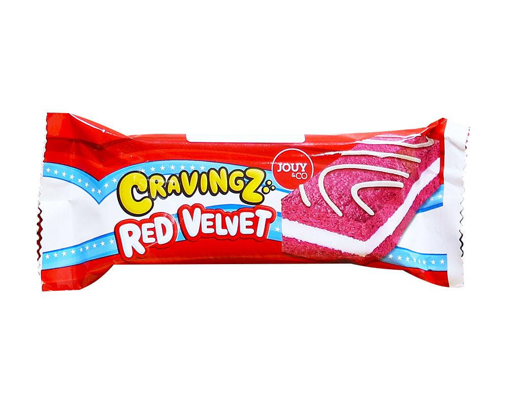 

Пирожное бисквитное Красный бархат JOUY & CO Cravingz Red Velvet, 50 г