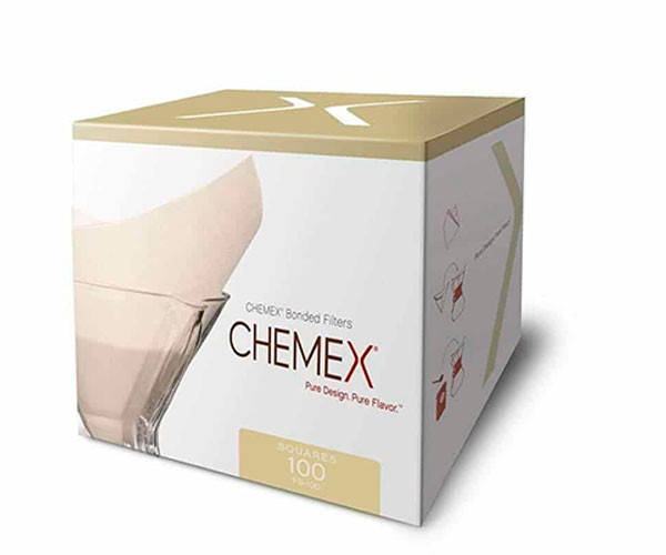 

Фільтр Chemex для кемексу бежевий 100 штук (FSU-100), Бежевый