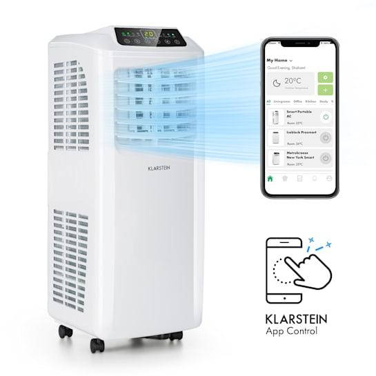

Мобильный кондиционер Klarstein Pure Blizzard Smart 9k 9000 BTU/2,6 кВт
