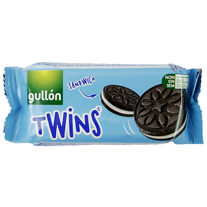 

Печиво Гуллон Твінс орео Gullon Twins 42g 12шт/пач 9пач/ящ (Код : 00-00012173)