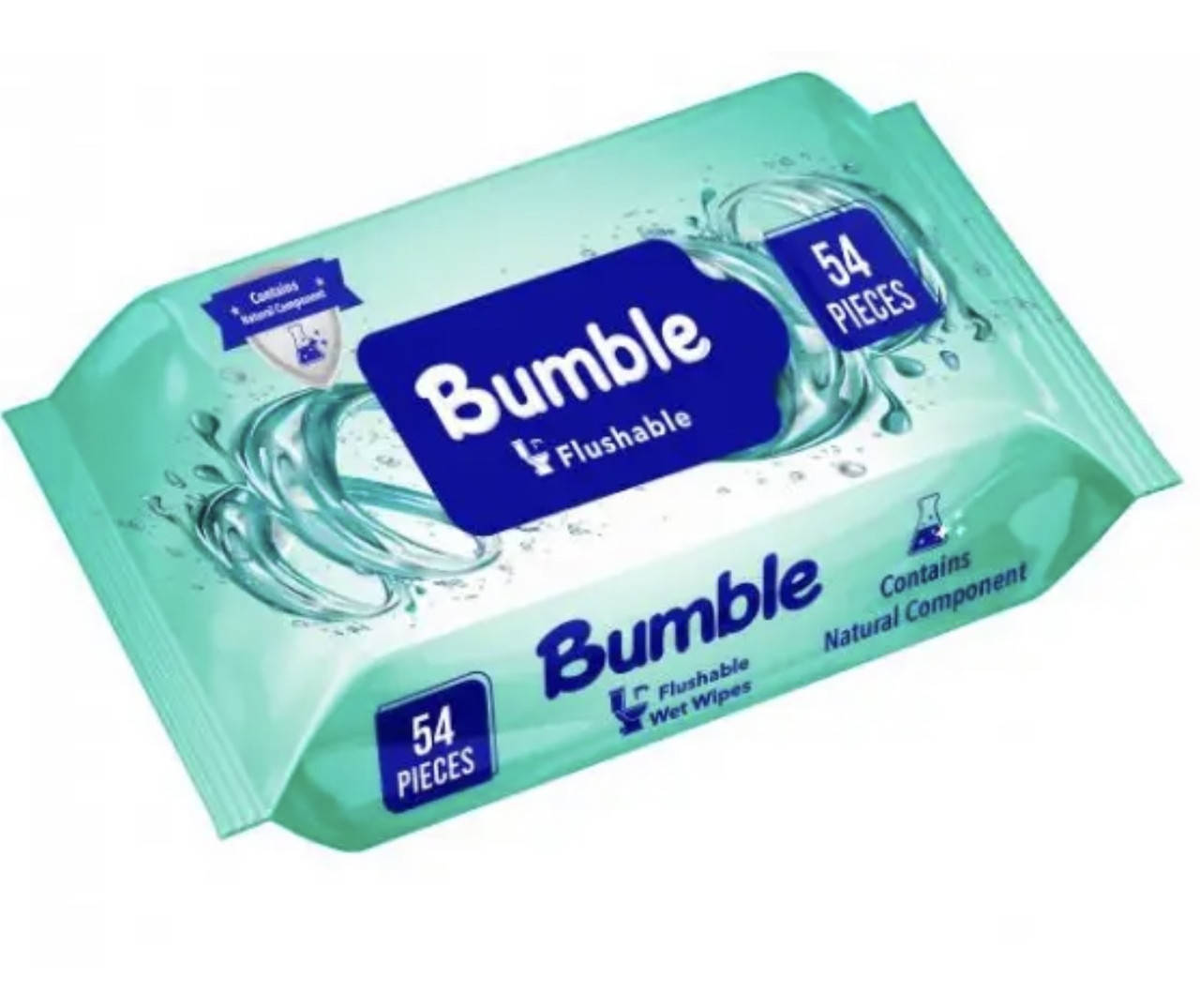 

Туалетная бумага влажная BUMBLE 54 шт Сербия 8680734005162