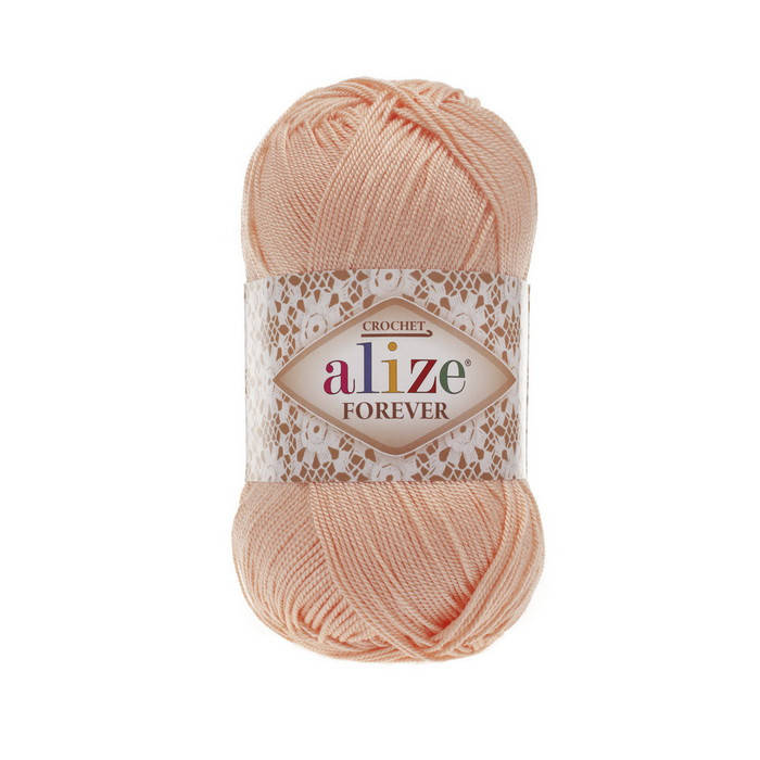 

282 Пряжа Alize Forever светло-персиковый