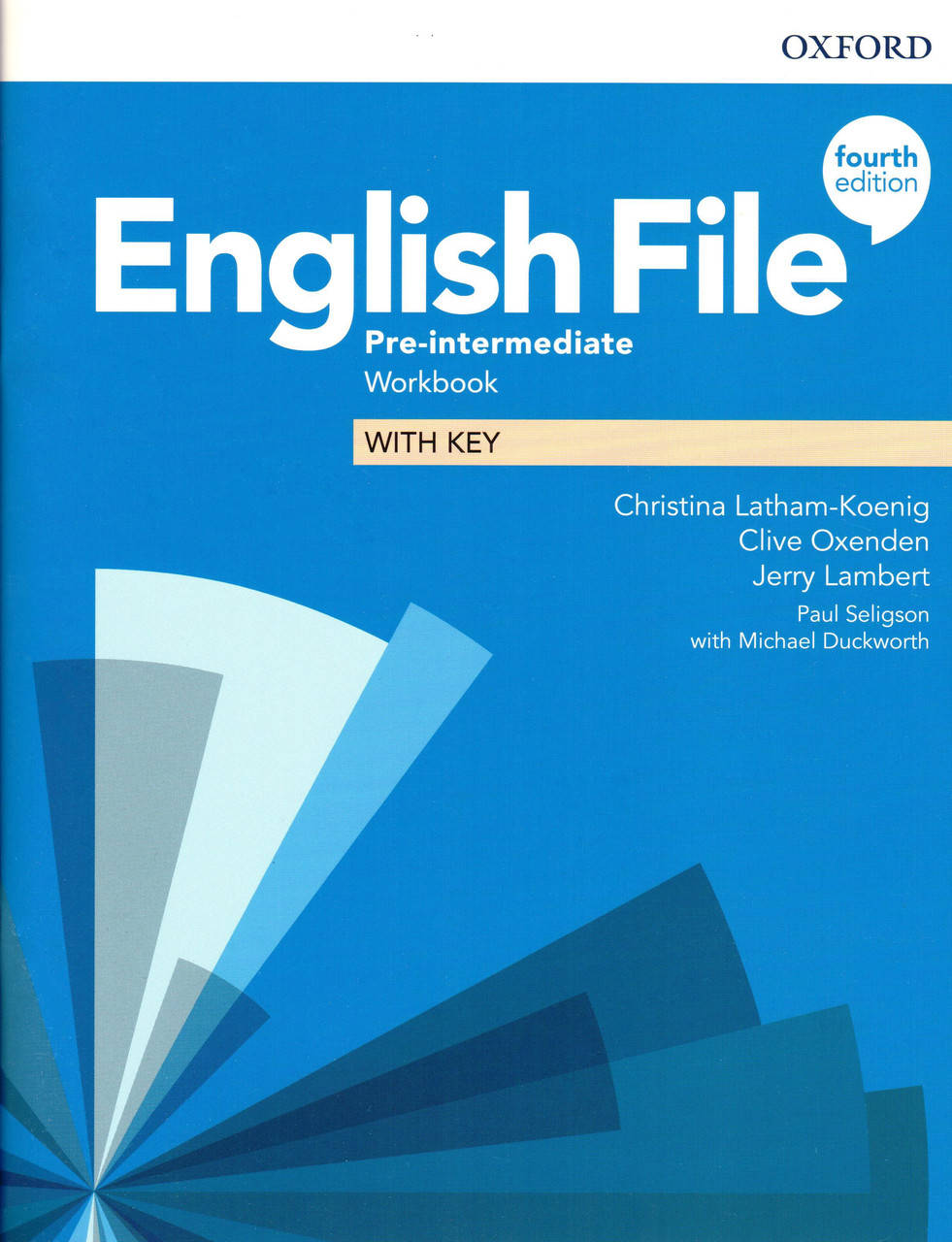 

Робочий зошит English File 4th Edition Pre-Intermediate: Workbook with Key