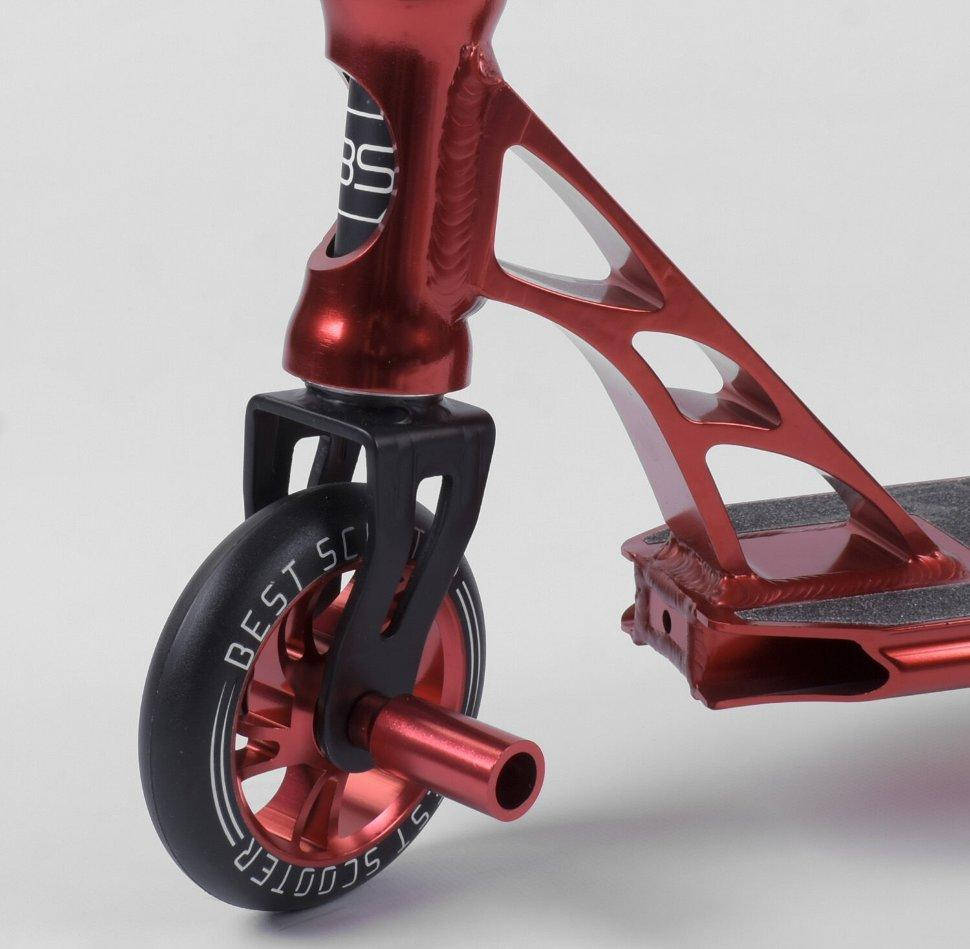 

Самокат трюковый Best Scooter , ПЕГИ, Система-HIC, алюминиевый диск