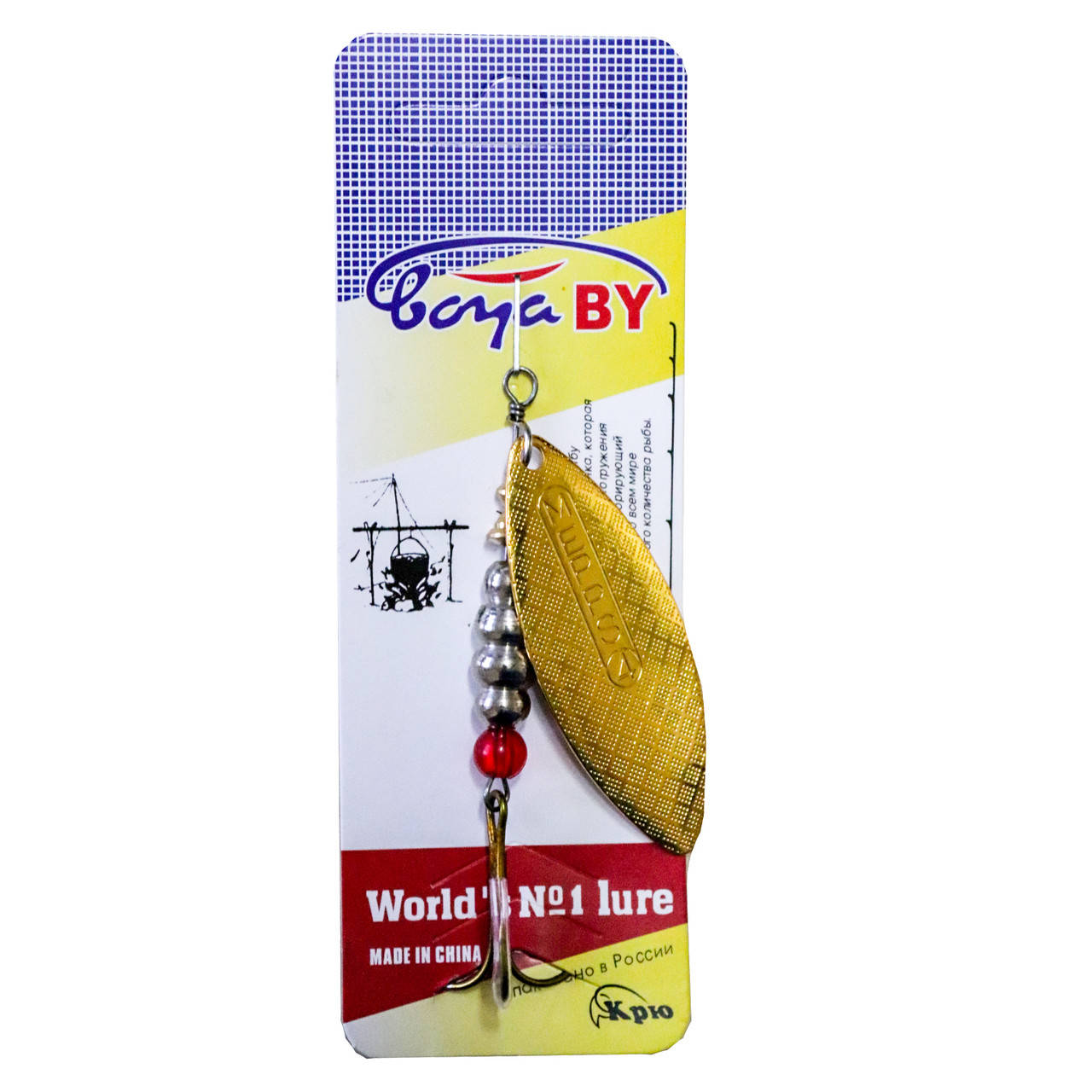 

Вертушка Boya By Long жовта №2 вага 10 грам