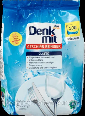 

Бесфосфатный порошок Денкмит для посудомоечных машин Denkmit Geschirr- reiniger 1.8 кг.