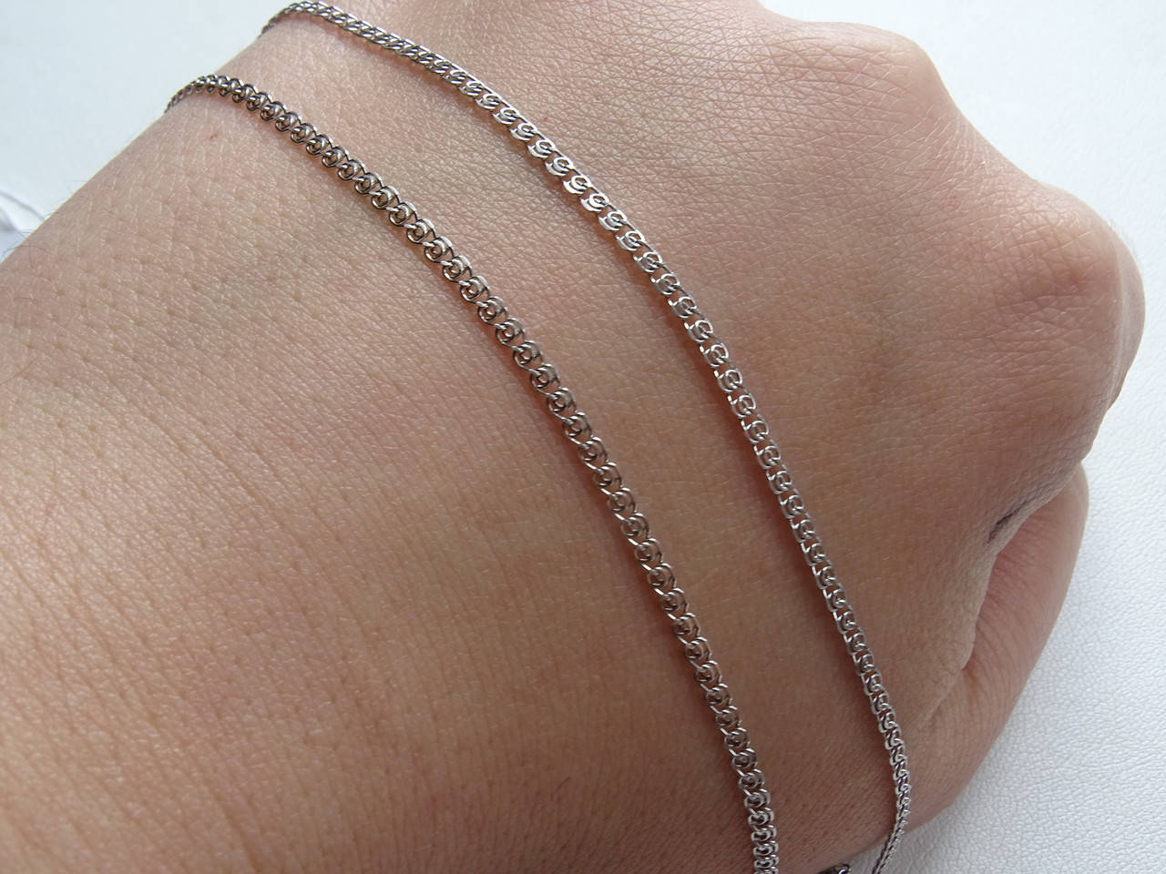 

Серебряная цепь 925 Серебряная цепочка родированная Женская/Мужская Лав Лава 55 см Есть размеры в ассортименте