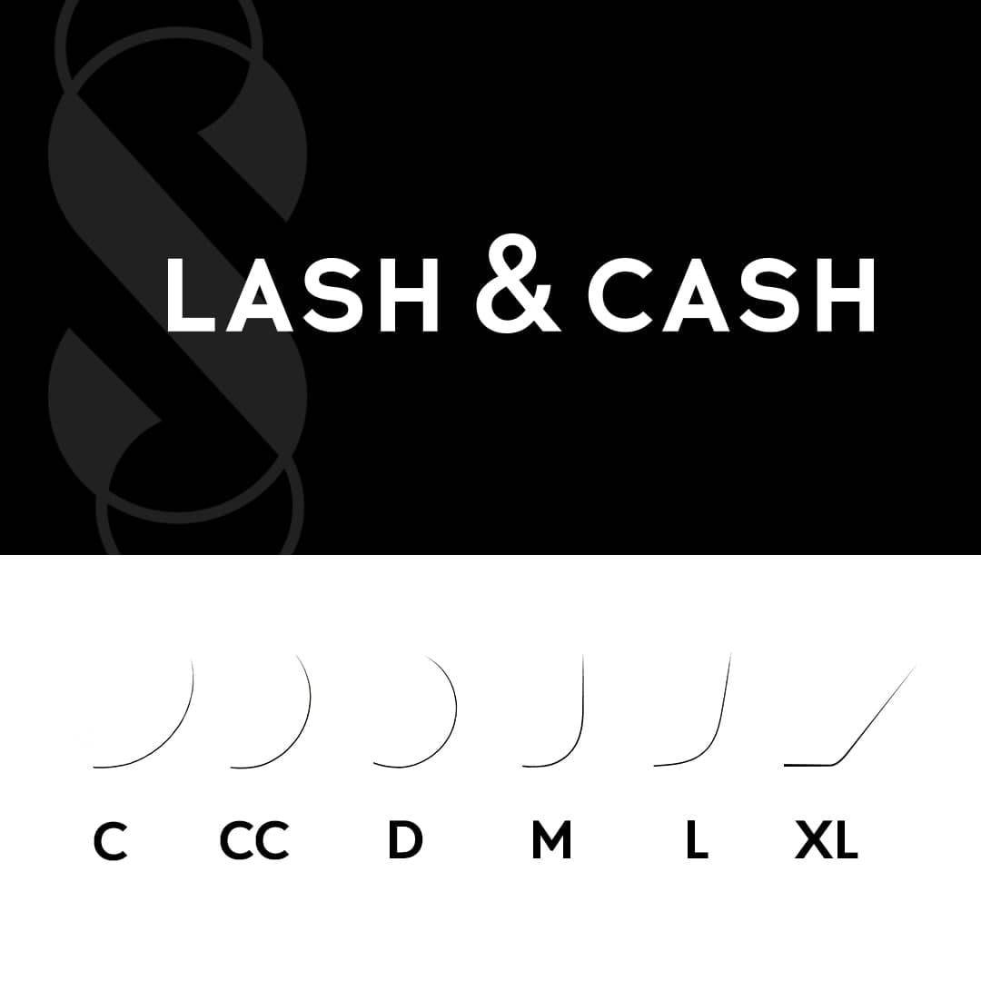 

Вії SCULPTOR LASH&CASH mix 7-13 мм, 28 ліній L, 0.10
