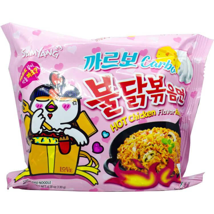 

Лапша рамён очень острая Бульдак Карбонара Samyang 130г