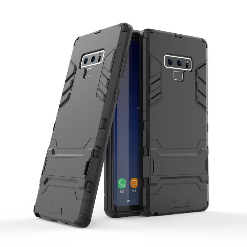 

PC + TPU чехол Metal Armor для Samsung Galaxy Note 9 ​(6 цветов) чёрный