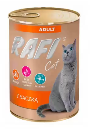 

Dolina Noteci Rafi cat 400г консерва с уткой для кошек
