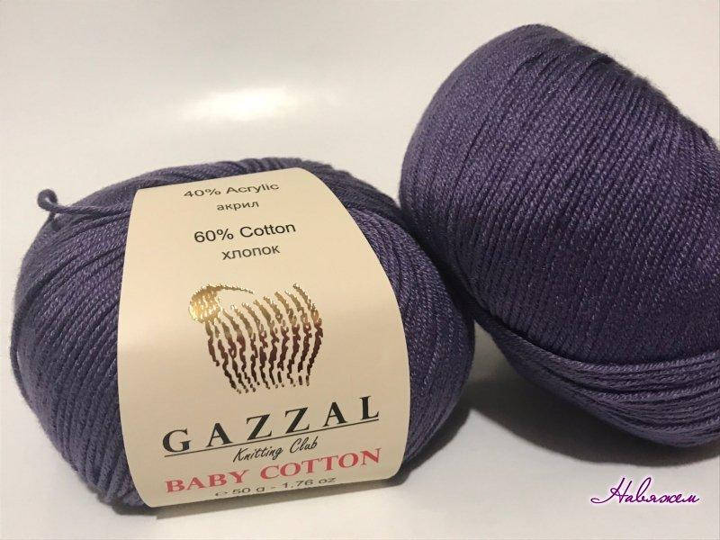 

Пряжа Baby cotton-3440