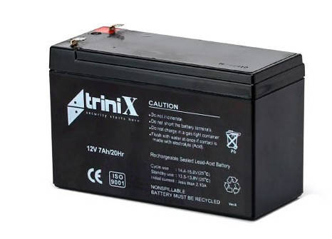 

Аккумулятор Trinix 12В 7.2 Ач