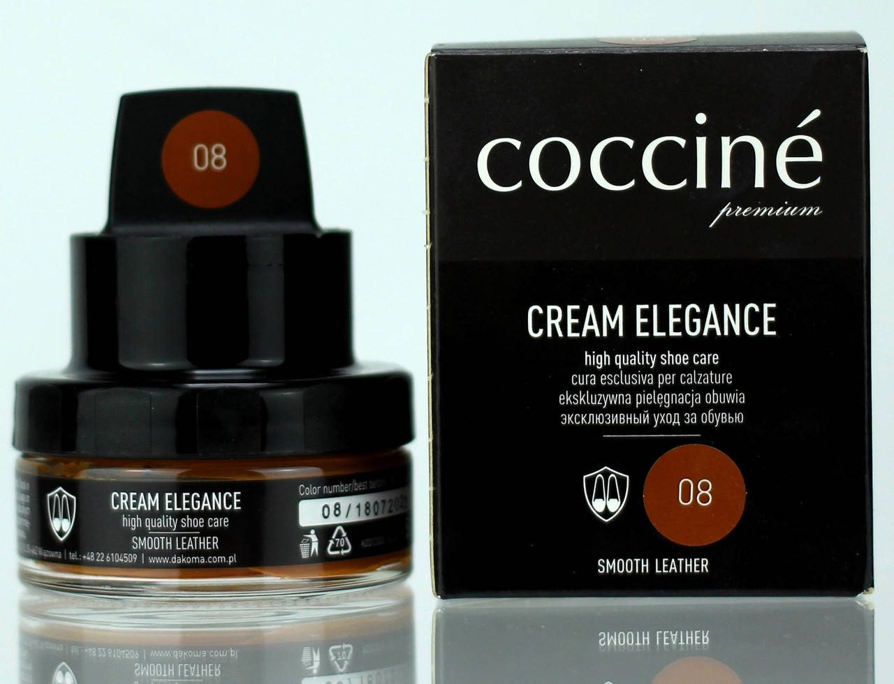 

Крем + губка Coccine CREAM ELEGANCE 50мл Коньяк