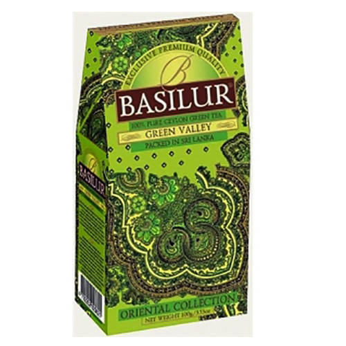 

Чай зеленый Basilur Восточная коллекция Зеленая долина 100г