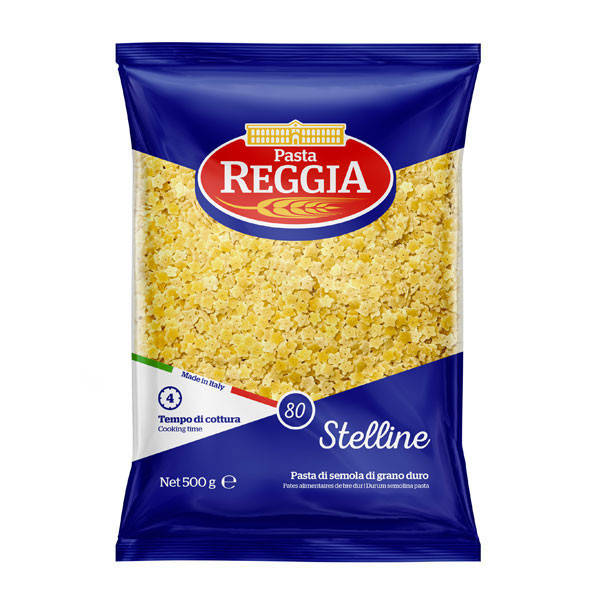 

Макарони Reggia Stelline №80 500 гр.