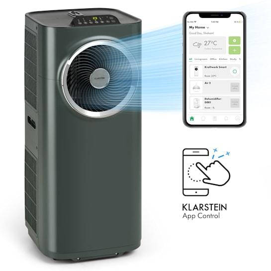 

Мобильный кондиционер Klarstein Kraftwerk Smart 10K Air Conditioner 3-in-1 10000 BTU