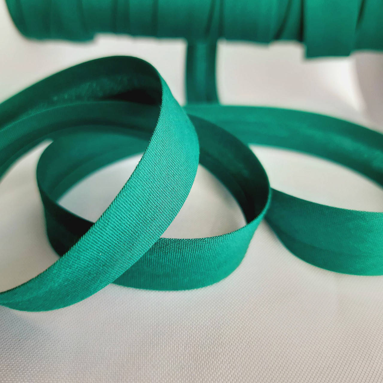 

Коса бейка матова 15мм, темно-зелена, Темно-зеленый