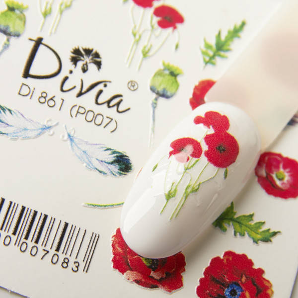 

Divia Наклейки "Рельєф" Di861 №P007