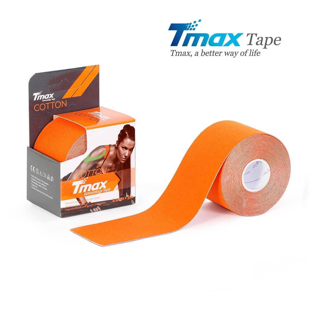 

Кинезио тейп Tmax Cotton Tape 5cm X 5m (оранжевый)