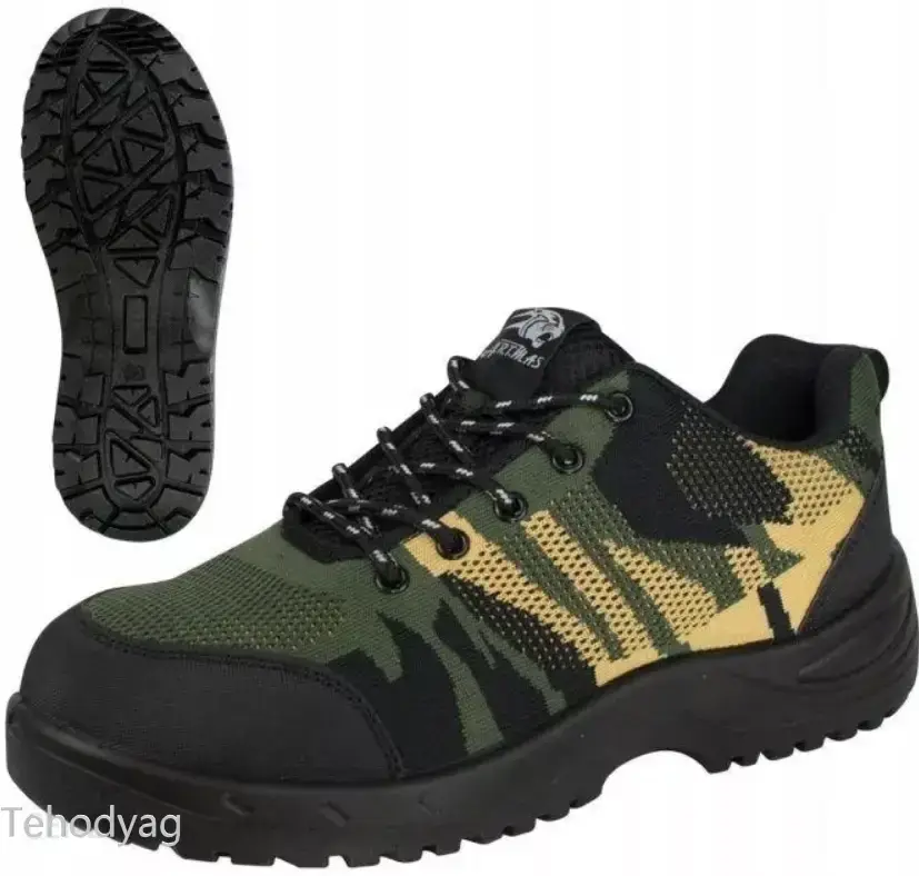 

Полуботинки рабочие ArtMaster Btex Camouflage Sb Src камуфляж 42, Хаки