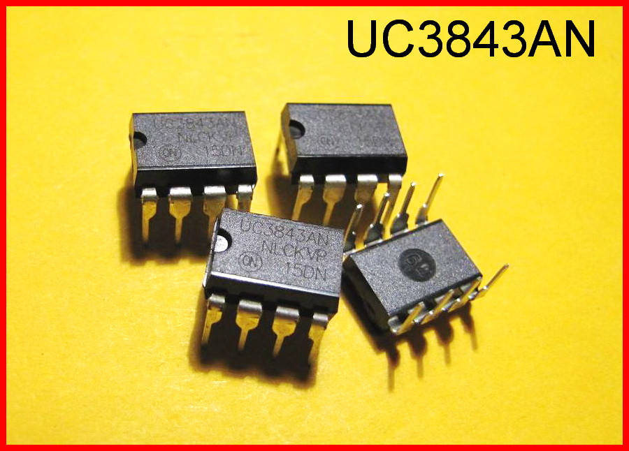 

UC3843AN, ШИМ-контроллер питания.