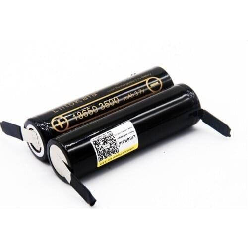 

Аккумулятор 18650 Liitokala Lii-35A ICR 3500mAh 3.7V 10A с лепестками для пайки