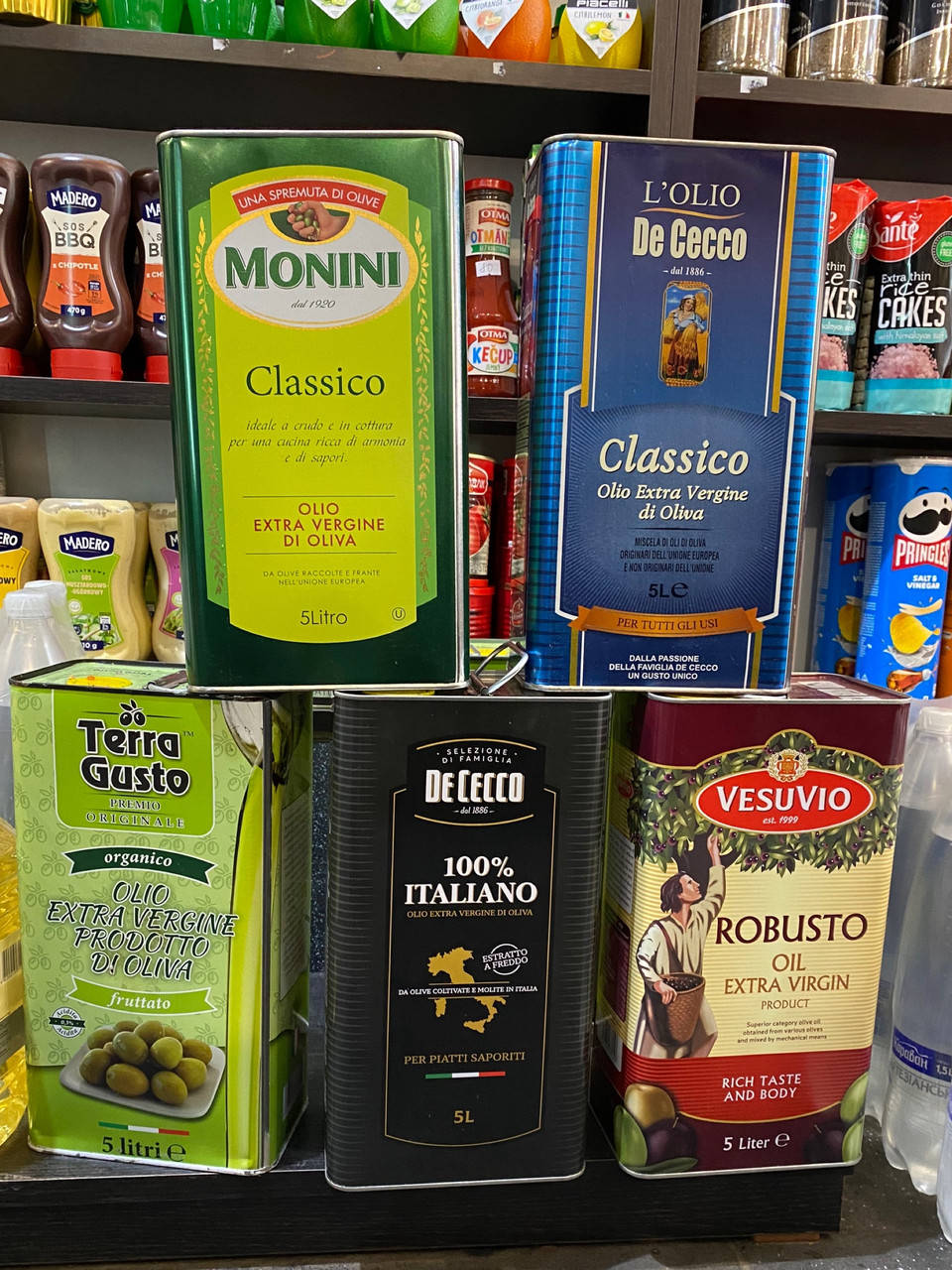 

Оливковое масло Olio Extra Virgin 5l