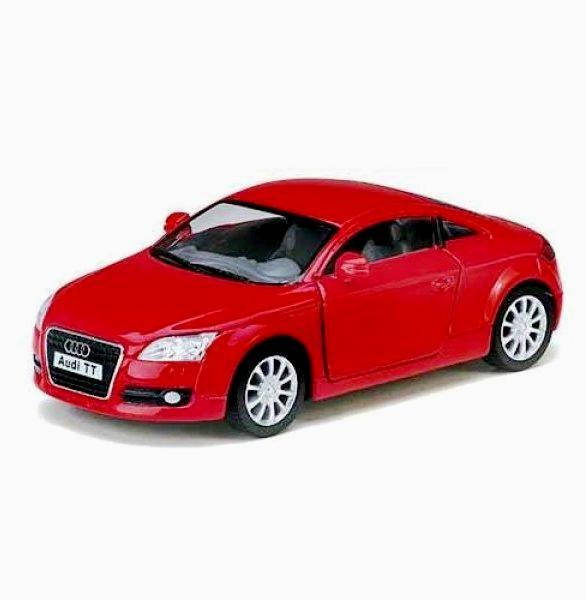 

Машинка Kinsmart Audi TT Coupe инерционная красная (KT 5335 W), Красный