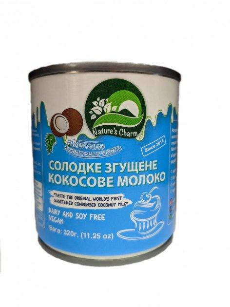 

Кокосовое сгущенное молоко веганское Nature's Charm 320г