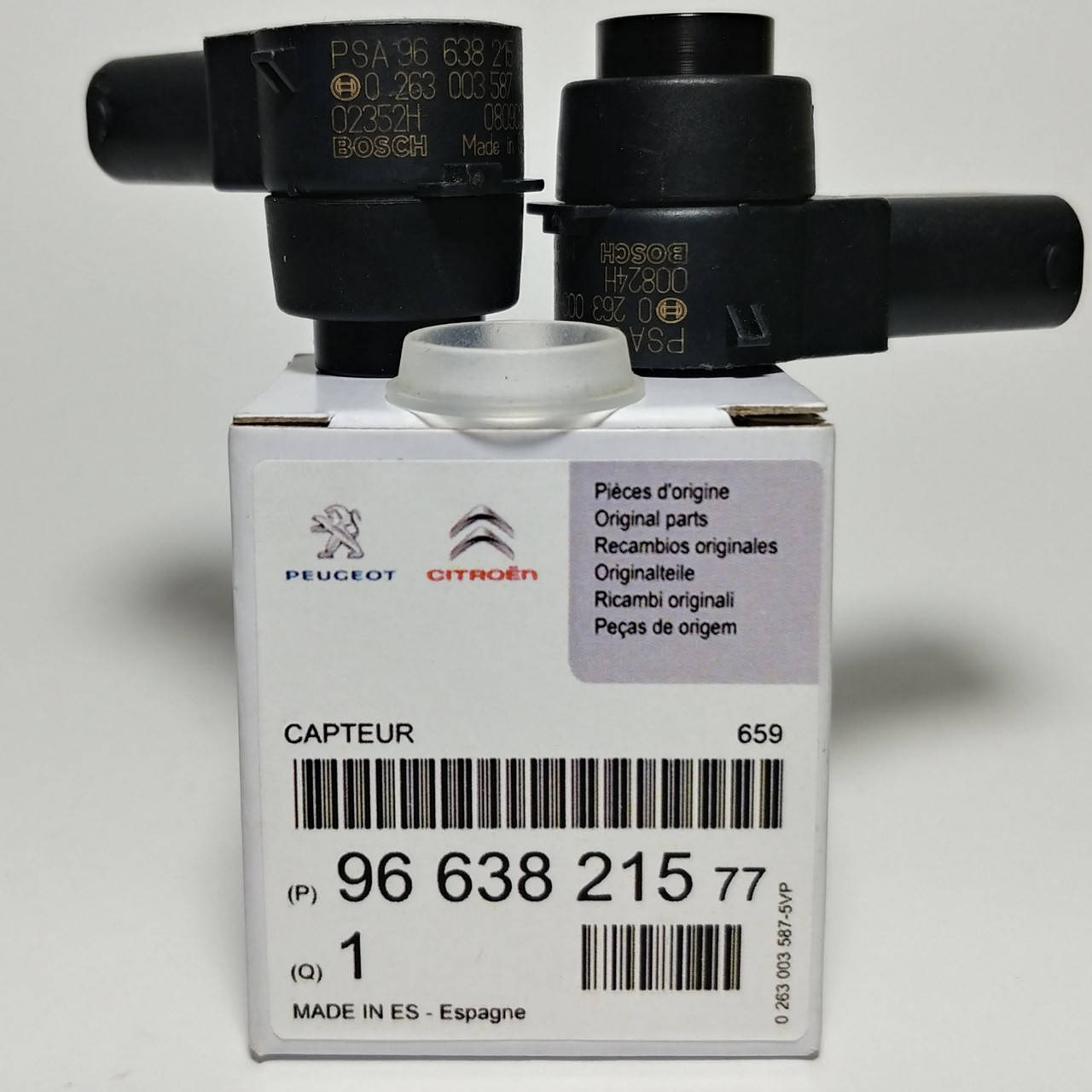 

Датчик парковки парктроник Peugeot Citroen PSA9663821577XT