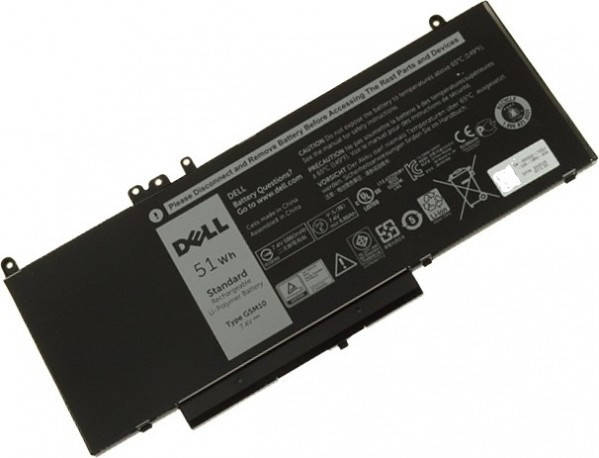 

Батарея для ноутбука Dell Latitude E5470, E5270, E5570 (6MT4T) 7.6V 62Wh черная