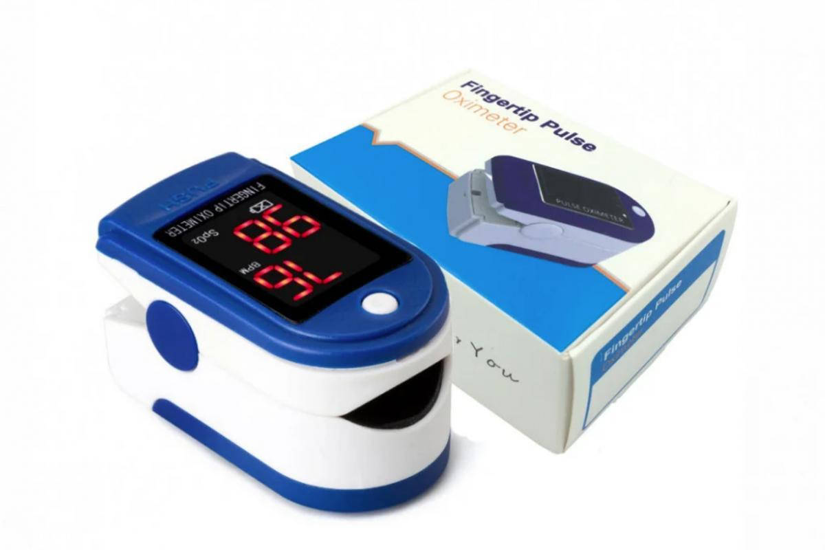 

Оксиметр Пульсоксиметр Fingertip Pulse Oximeter AB-88 ABC, Белый