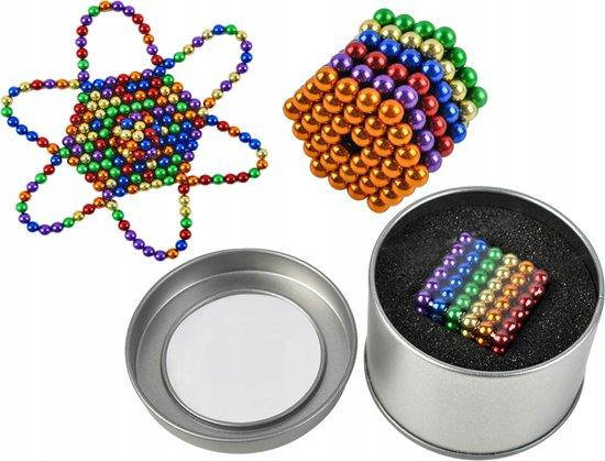 

Игрушка-конструктор головоломка Неокуб Neocube 216 магнитных шариков 5 мм. (Цветной)